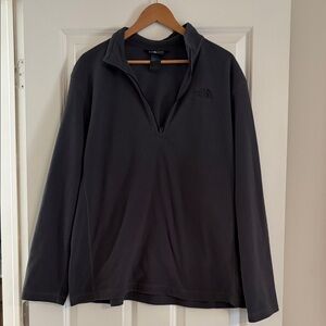 The North Face Dark Charcoal Quarter-Zip Pullover